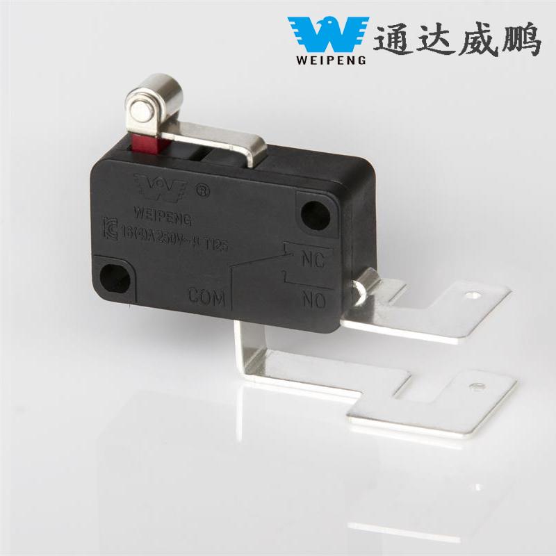 16A Auto-berrezartzeko Roller Garbigailua Mikro Switch
