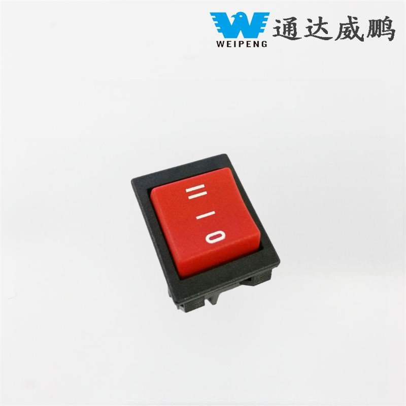 6 pin 3 posizio bikoitza berrezarri 16A korronte handiko etengailua