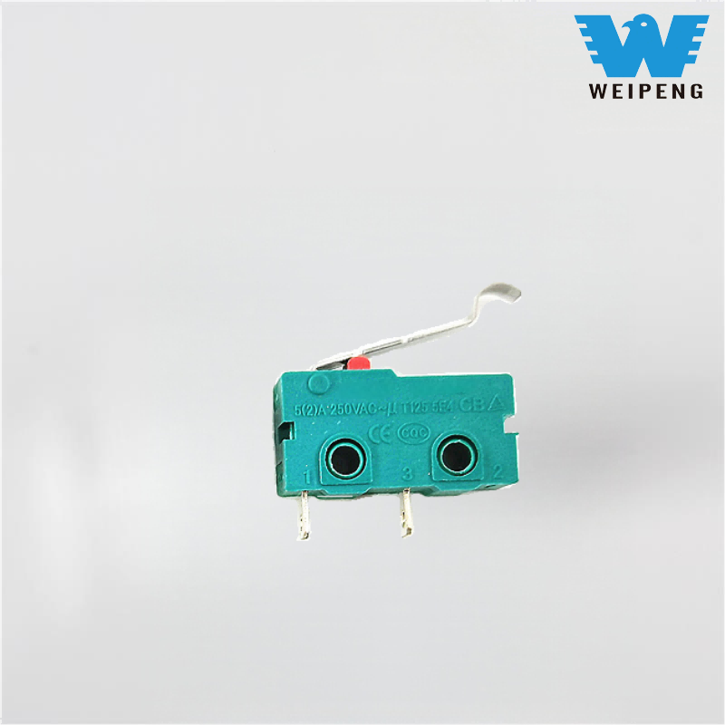 Heldulekurik gabeko / Helduleku laburra / Helduleku luzeko 5A Mikro Switch