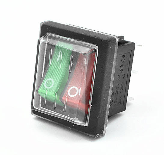 Rocker Switch gorputz bikoitza iragazgaitza