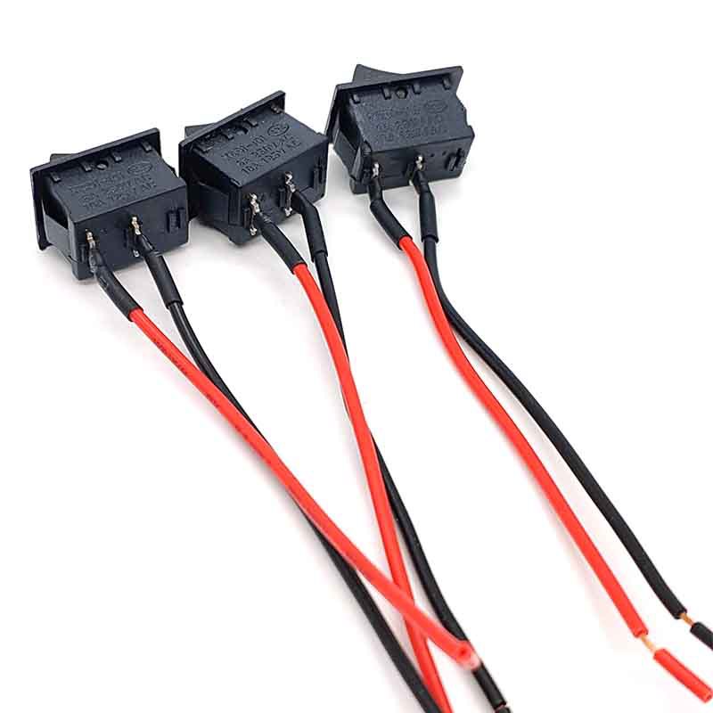 Etxetresna txikia 21*15 mm-ko etengailu baskulatzailea