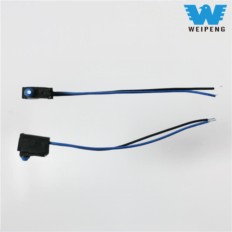 Pin-mota iragazgaitza den saka-botoi mikro-etengailua, hariekin