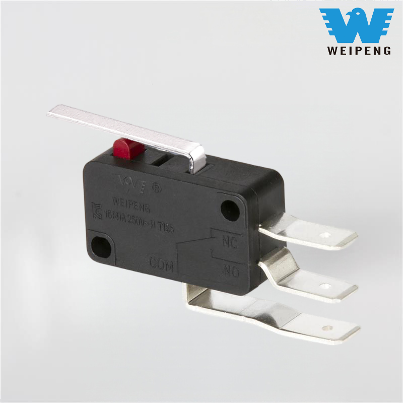 Weipeng 16A 250V Osagai Elektronikoen Palanka Mikro Switch