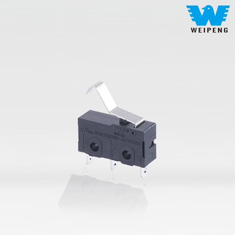 Weipeng 5A 125V/250V Ur-berogailua Bidaia Tenperatura altuko Erresistentea 3 Pin Mikro Switch