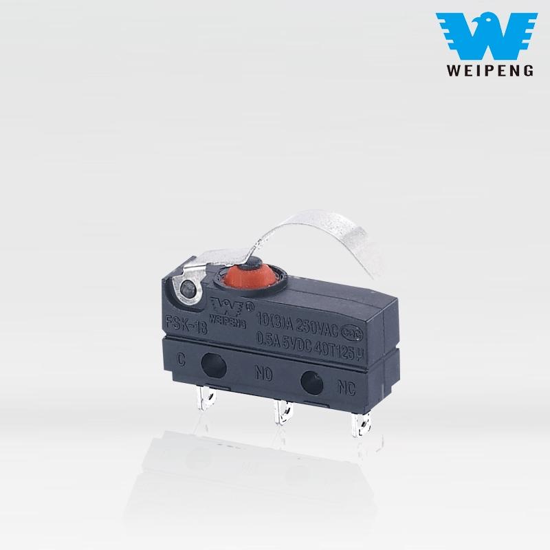 Weipeng iragazgaitza eta hautsaren aurkakoa IP67 Mikro Switch